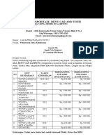 RENTAL MOBIL PENERIMAAN PENAWARAN