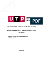 Manual Sobre El Uso y Aplicación de La Fibra de Vidrio