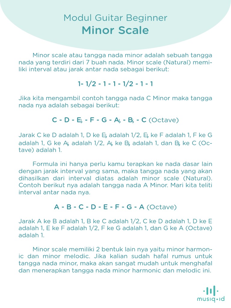 Minor Scale | PDF