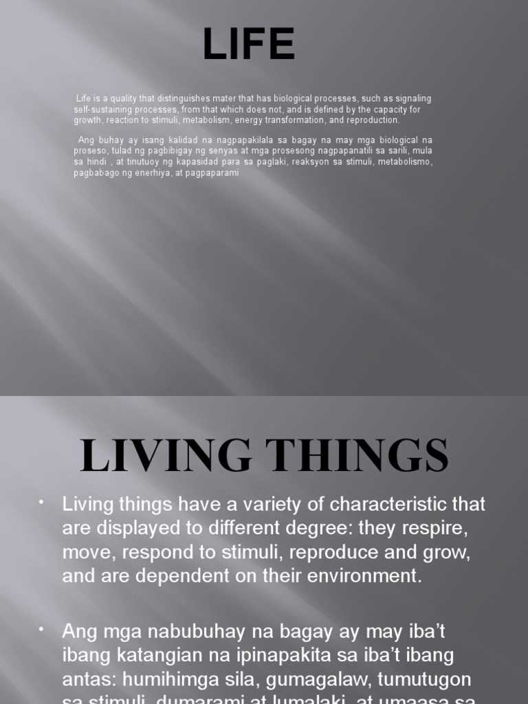 Life | PDF
