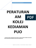 1.5 - Peraturan Am Kolej Kediaman (Puo)