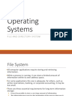 5.-File and Directory System
