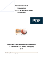 Pengorganisasian Rekam Medis Rsu Gunung Sawo Temanggung