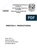 Práctica 3 - Estudio Del Trabajo