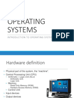 Introduction To Operating Systems