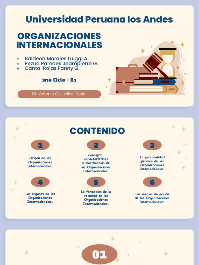 Organizaciones Internacionales | PDF | Naciones Unidas | Relaciones ...