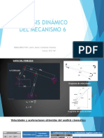 Análisis Dinámico Del Mecanismo 6