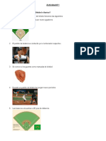 Investigación Del Beisbol