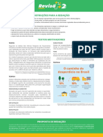 Revisa Mais 2 2o Simulado Subnutricao e A Distribuicao de Alimentos No Brasil