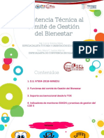 Diapositivas - Asistencia Técnica Al Comité de Gestión Del Bienestar