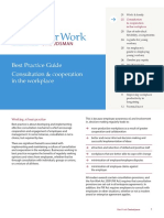 Consultation and Cooperation in The Workplace Best Practice Guide