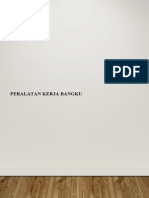 2.peralatan Kerja Bangku