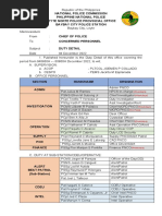 DUTY DETAIL (Dec 04, 2022)