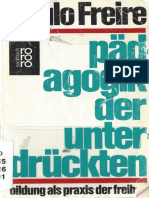 Freire - P. 1971. Padagogik Der Unterdruckten