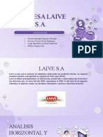 Análisis de Laive S.A., empresa láctea peruana