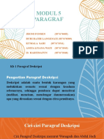 MODUL 5 DESKRIPSI, NARASI DAN ARGUMENTASI