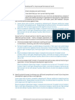 DFLM Sample Assessment Layout