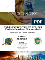 Cambio Climatico