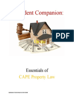 CAPE Property Law Essentials
