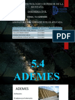 5.4 Ademes