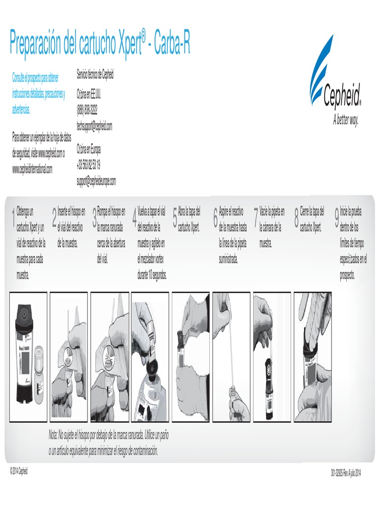 r7595 25 301-3292s Rev. A Xpert Cart Prep Xpert Carba-R | PDF