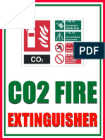 Co2 Fire Extinguisher Sign PDF