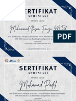 Sertifikat: Muhammad Ihsan Fauzi, M.PD