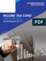 Pakistan Income Tax Card 2022