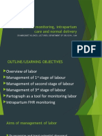 Intrapartum Monitoring, Intrapartum Care and Normal Delivery 10