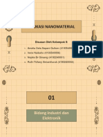 Kel 2.PSF 19 A.Pengantar Nanomaterial - PPT 10 Dan 11.aplikasi Nanomaterial