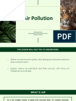 Understanding Air Pollution and Its Sources in the Philippines