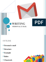5 Writing Personal E-Mail