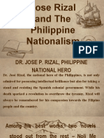 Jose Rizal and The Philippine Nationalism