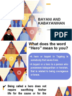 Bayani and Kabayanihan: Carino, Jeanne Michaella Y