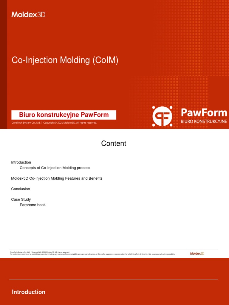 Moldex3D 2021 Co Injection Introduction | PDF | Stiffness | Accuracy ...