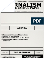 Module 1 - Campus Journ