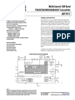 ADF7012 Datasheet