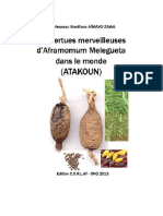 Livre de AFRAMOMUM MELEGUETA ATAKOUN PLUS COUVERTURE 1 2