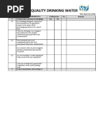 FSSC and CGMP Checklist