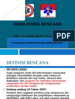 MANAJEMEN BENCANA