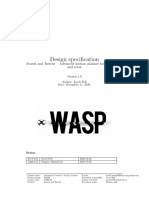 Design Spec WASP UAV