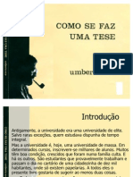 Download Como Se Faz Uma Tese Umberto Eco by Bya de Paula SN61285529 doc pdf