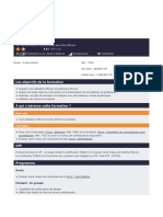 Excel - Intermédiaire: Les Objectifs de La Formation