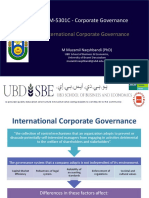 International Corporate Governance - Canvas