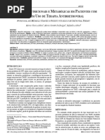Alteracoes Nutricionais e Metabolicas