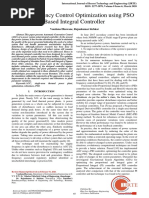 Load Frequency Control Optimization Using PSO Based Integral Controller