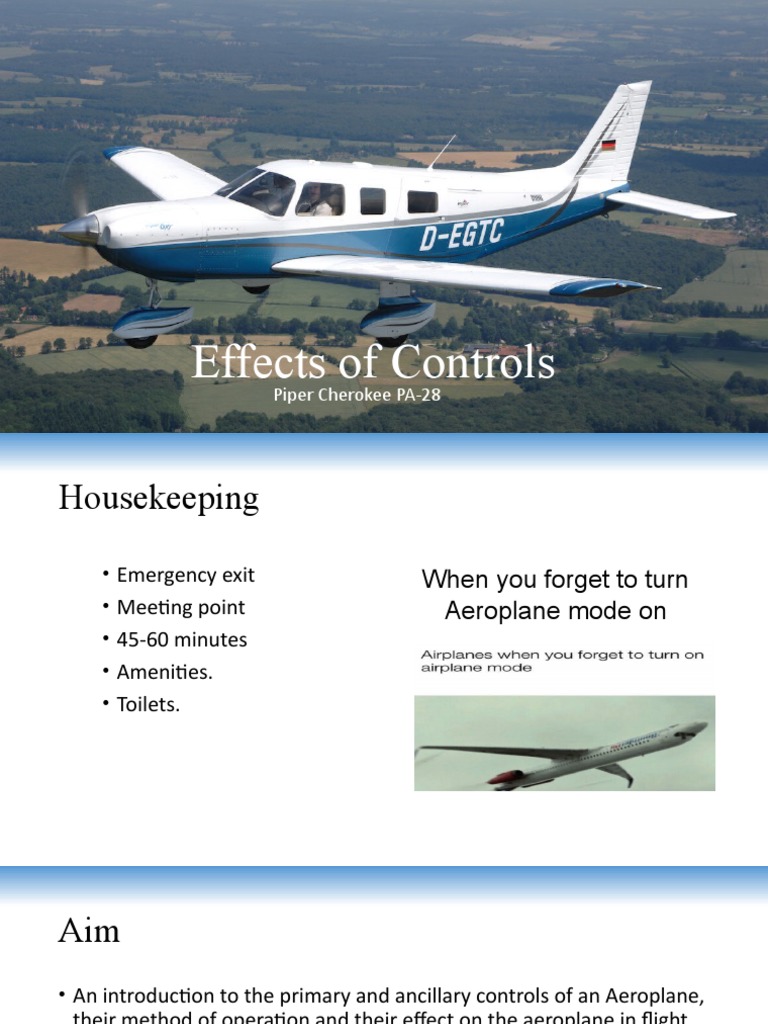Understanding Aircraft Control Effects | PDF | Flight Control Surfaces ...