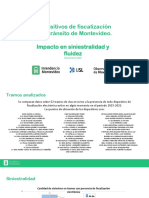 Dispositivos de Fiscalización en El Tránsito de Montevideo. Impacto en Siniestralidad y Fluidez