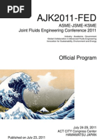 Download Official Program of the ASME-JSME-KSME Joint Fluids Engineering 2011 by Syeilendra Pramuditya SN61286125 doc pdf