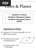 FAC1001 - Lines & Planes (II)